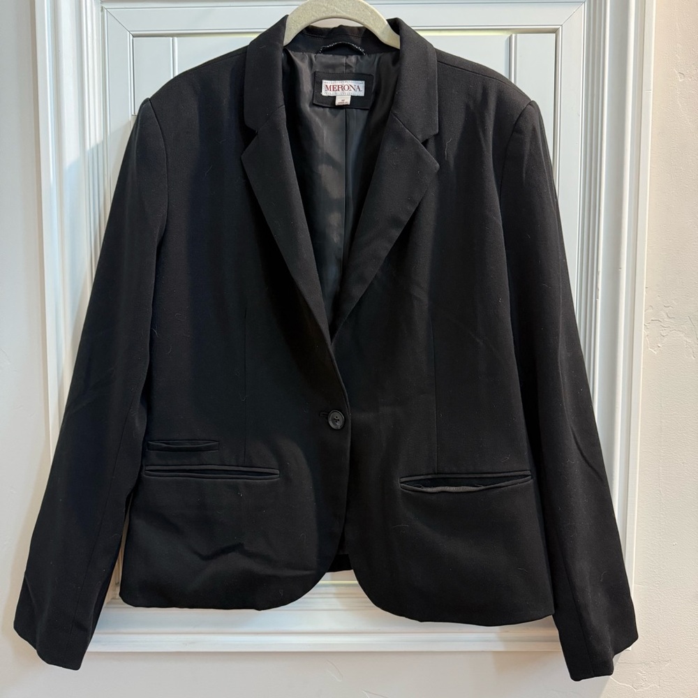 Merona Black Blazer